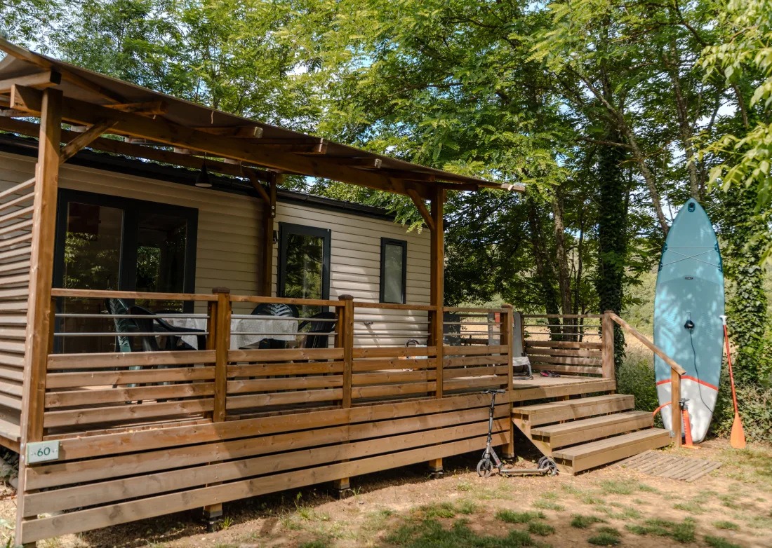Mobil-home Premium en Ardèche